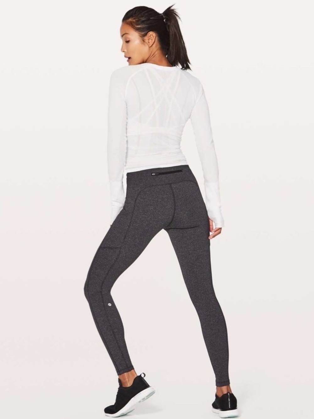 Lululemon Speed Up Tight Power Luxtreme Knit Leggings 28" Size 6
